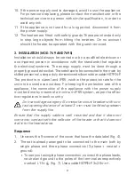 Preview for 9 page of MO-EL Girosole 769 Use And Maintenance Manual