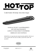 Предварительный просмотр 1 страницы MO-EL HOT-TOP Manual