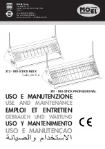 MO-EL MO-STICK INOX 372 Use And Maintenance preview