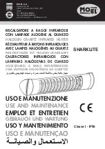 MO-EL SHARKLITE 712 Use And Maintenance предпросмотр