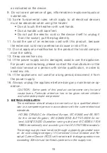 Preview for 11 page of MO-EL SHARKLITE 712N-712NED Use And Maintenance