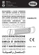 MO-EL SHARKLITE Use And Maintenance предпросмотр