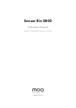 Preview for 1 page of MOA Sensor Bin SB02 Instruction Manual