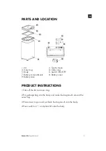 Preview for 3 page of MOA Sensor Bin SB02 Instruction Manual