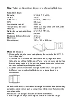 Предварительный просмотр 8 страницы MOB 8719941054684 User Manual