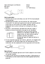 Предварительный просмотр 12 страницы MOB 8719941054684 User Manual