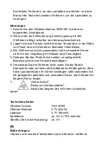 Предварительный просмотр 5 страницы MOB MO6128 User Manual