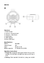 Предварительный просмотр 2 страницы MOB MO6384 User Manual