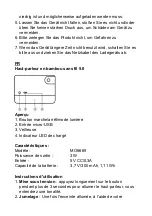 Предварительный просмотр 5 страницы MOB MO6669 User Manual