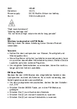 Preview for 4 page of MOB MO9062 User Manual