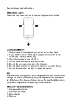 Preview for 6 page of MOB MO9428 User Manual