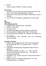 Preview for 3 page of MOB MO9922 User Manual