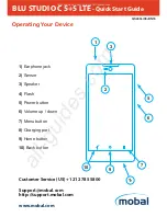 Mobal BLU Studio C5+5 LTE Quick Start Manual preview