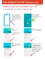 Preview for 2 page of Mobal BLU Studio C5+5 LTE Quick Start Manual