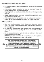 Preview for 20 page of Mobalpa AP3IND Instructions Of Use