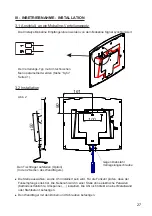 Preview for 27 page of Mobatime MOBALINE Cristalys Date Installation And Operating Instructions Manual