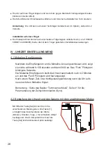 Preview for 28 page of Mobatime MOBALINE Cristalys Date Installation And Operating Instructions Manual