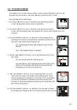 Preview for 41 page of Mobatime MOBALINE Cristalys Date Installation And Operating Instructions Manual