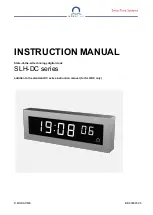 Preview for 1 page of Mobatime SLH-DC series Instruction Manual