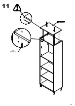 Предварительный просмотр 13 страницы Möbel AS 281240-00 Assembling Instruction