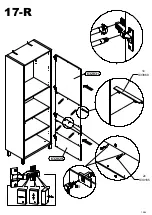 Предварительный просмотр 19 страницы Möbel AS 281240-00 Assembling Instruction