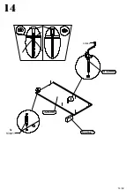 Предварительный просмотр 14 страницы Möbel AS CLFV721 Assembling Instruction