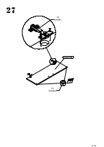 Предварительный просмотр 27 страницы Möbel AS CLFV721 Assembling Instruction