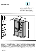 Preview for 1 page of Möbel AS DURV521L Assembling Instruction