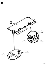 Preview for 11 page of Möbel AS DURV521L Assembling Instruction