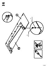 Предварительный просмотр 19 страницы möbelando Iwaniska MEGV711L Assembling Instruction