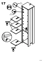 Preview for 17 page of Möbelix 0687050905 Assembling Instruction