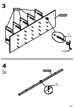 Предварительный просмотр 9 страницы Möbelix 0687051601 Assembling Instruction