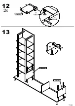 Предварительный просмотр 15 страницы Möbelix 0687051601 Assembling Instruction