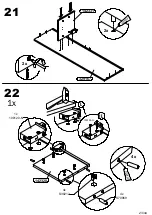 Предварительный просмотр 23 страницы Möbelix 0687051601 Assembling Instruction