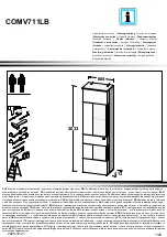 Preview for 1 page of Möbelix COMV711LB Assembling Instruction