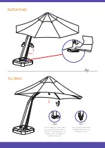 Preview for 7 page of Mobelli One Touch Umbrella Assembly Instructions Manual