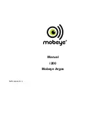 Preview for 1 page of Mobeye argos i200 User Manual