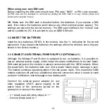 Предварительный просмотр 11 страницы Mobeye CM2500 Portal User Manual