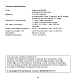 Предварительный просмотр 29 страницы Mobeye CM2500 Portal User Manual