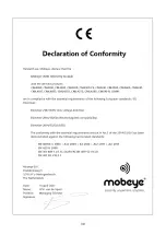 Предварительный просмотр 31 страницы Mobeye CM4300 User Manual