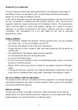 Preview for 5 page of Mobeye CombiGuard CM4600 User Manual