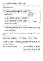 Preview for 18 page of Mobeye CombiGuard CM4600 User Manual