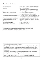 Preview for 34 page of Mobeye CombiGuard CM4600 User Manual