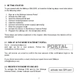 Preview for 8 page of Mobeye ThermoGuard TwinLog CML2255 Portal User Manual