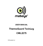 Preview for 1 page of Mobeye ThermoGuard TwinLog CML2275 User Manual