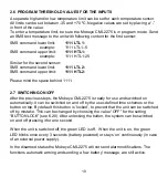 Preview for 11 page of Mobeye ThermoGuard TwinLog CML2275 User Manual