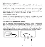 Предварительный просмотр 11 страницы Mobeye ThermoGuard TwinLog CML2285 User Manual