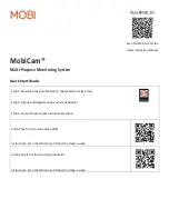 Предварительный просмотр 1 страницы Mobi Technologies MOBICAM Digital Quick Start Manual