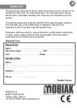 Preview for 12 page of Mobiak 0806276 User Manual