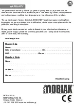 Preview for 17 page of Mobiak 0806288 Important Safety Instructions Manual